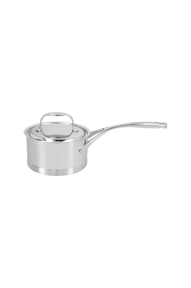 Kasserolle med lokk 14 cm, 1 l Atlantis 7 - Sølv - Kjøkken & husholdning | m v:2864527