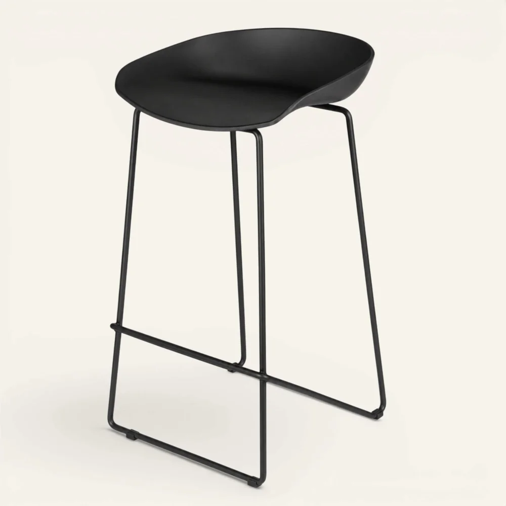 Barstol svart – 44x43x79 cm v:4505721