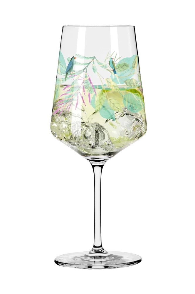 Sommertau Vinglass No:17 - Flerfarget - Kjøkken & husholdning | m v:4284375
