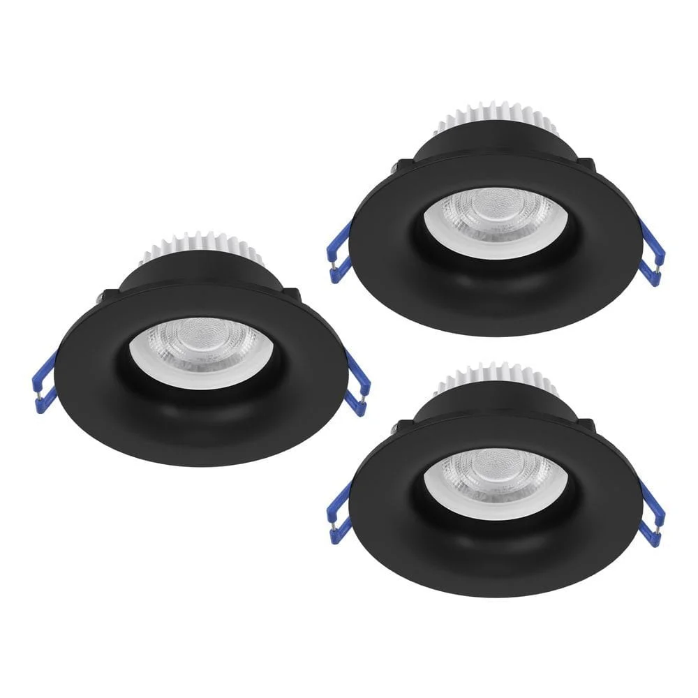 Innfelt lampe Salabate 88 mm Sett med 3 v:8219943