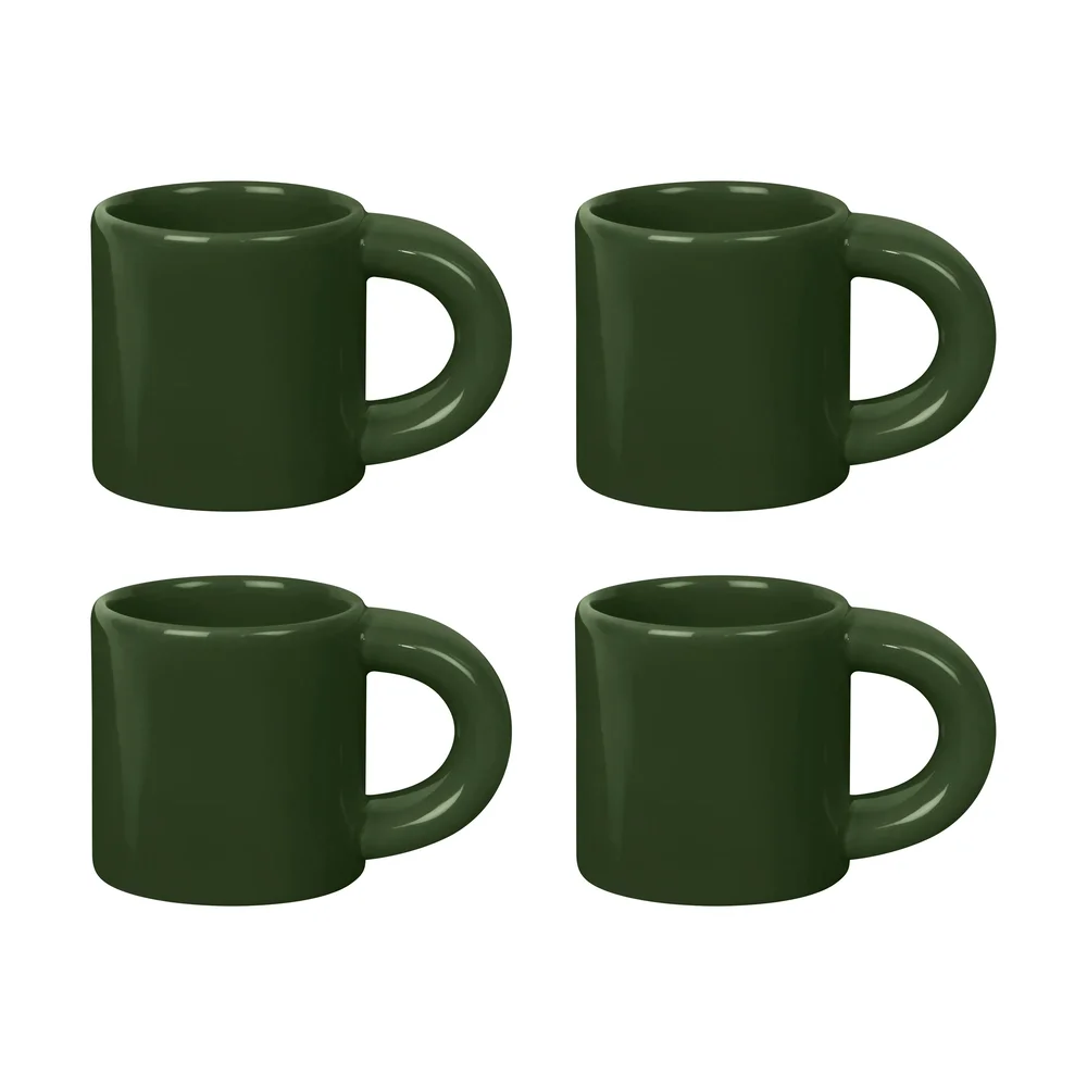 Bronto espressokopp 10 cl 4-pakning v:4165226 Bronto espressokopp 10 cl 4-pakning v:4165226