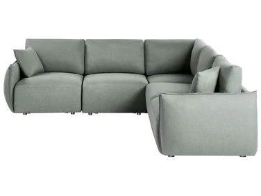 Modulær hjørnesofa 5-seters MESNALI Grønn Venstrevendt v:224199 Modulær hjørnesofa 5-seters MESNALI Grønn Venstrevendt v:224199