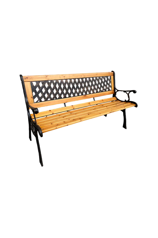 Akord Mirt hagebenk – Brun – Utemøbler & hage | m v:6240831