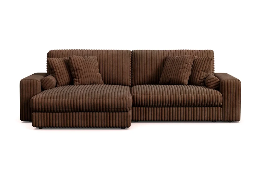 Adelsö by Gynning 4-seter Vendbar L-formet Dyp Divansofa i Manchester v:6808137