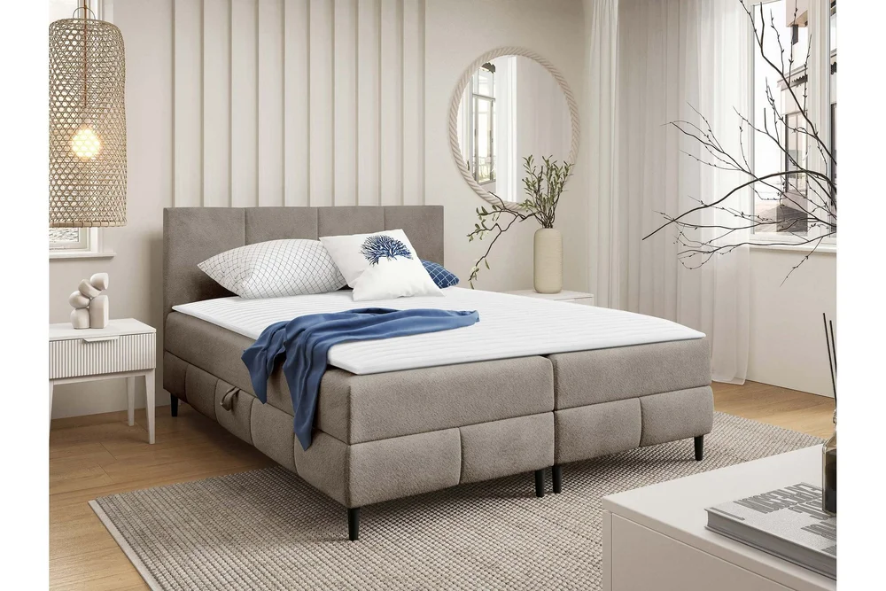 Celestine Oppbevaringsseng 200x200 cm v:3860588