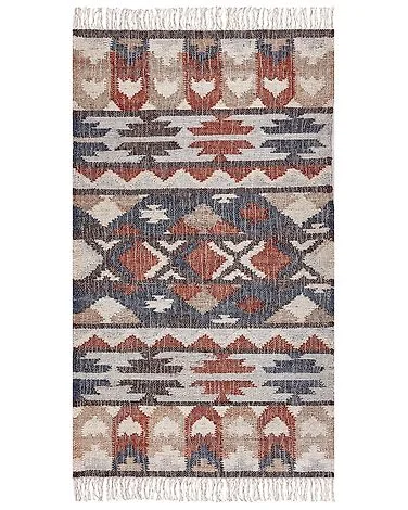 Teppe KALFA Flerfarget 80 x 150 cm Jute v:3991755 Teppe KALFA Flerfarget 80 x 150 cm Jute v:3991755