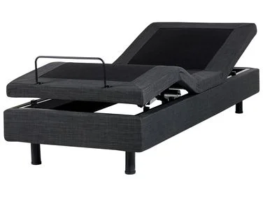 Justerbar seng uten hodegjerde DUKE 80 x 200 cm Mørkegrå v:6642365 Justerbar seng uten hodegjerde DUKE 80 x 200 cm Mørkegrå v:6642365