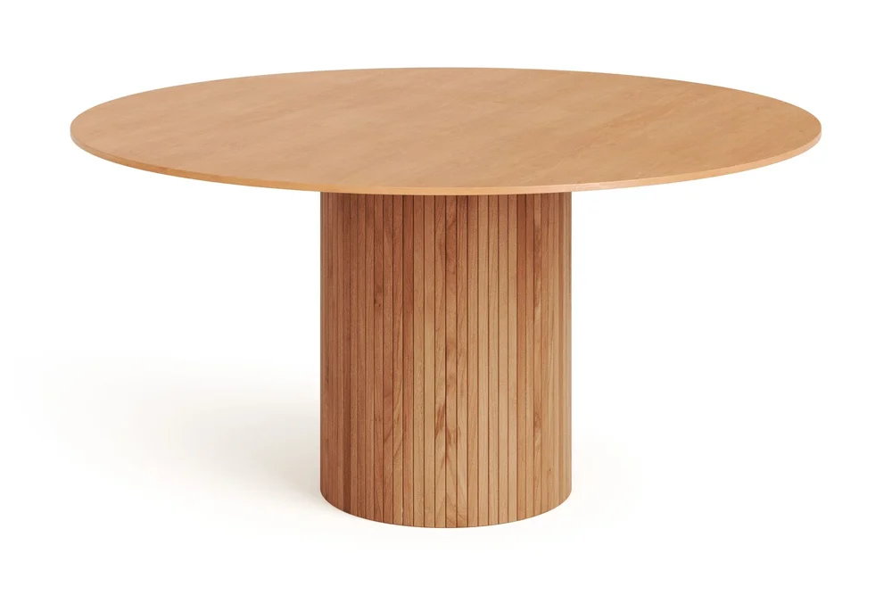 Kopparbo rundt spisebord 150 cm finér v:7998754