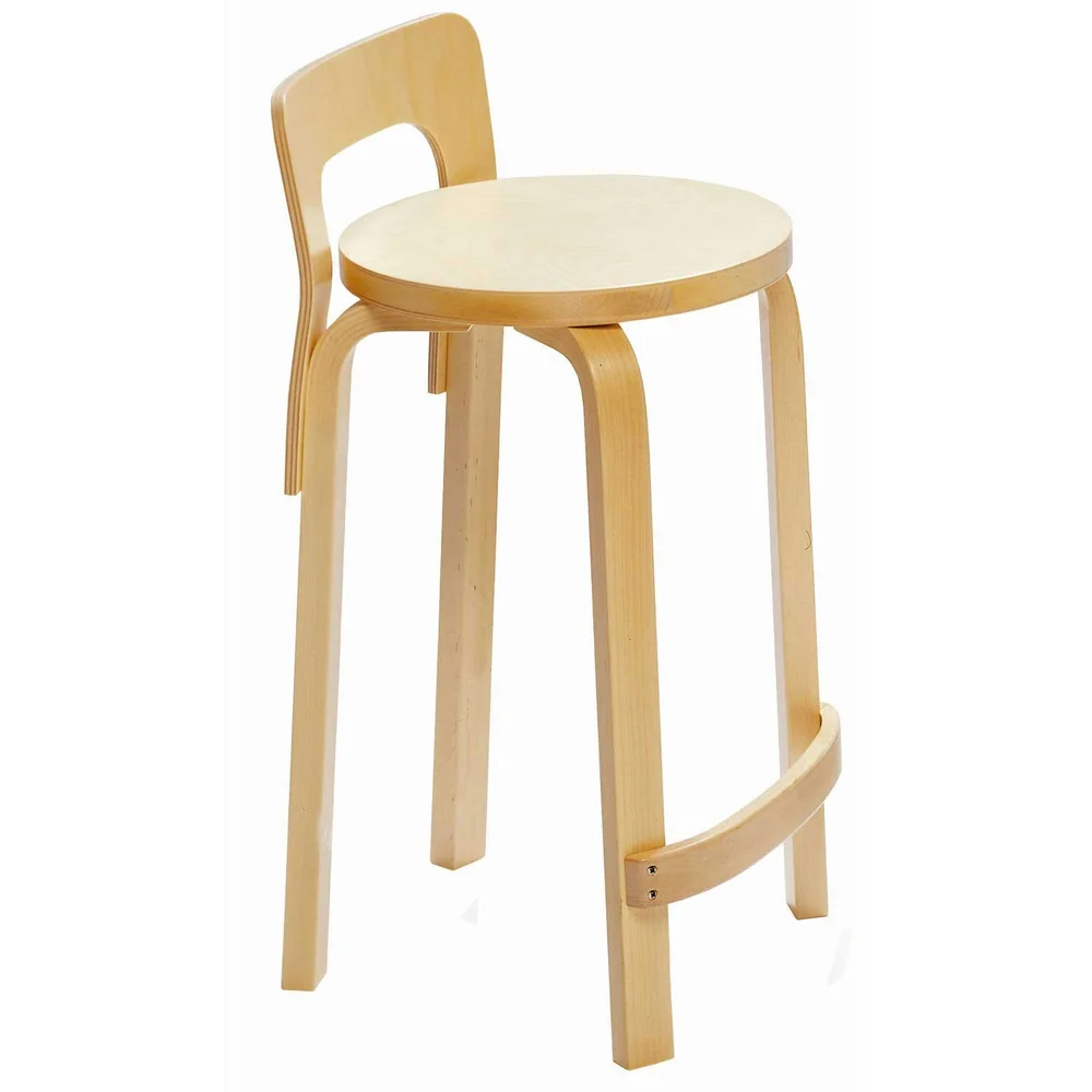 K65 Barstol, Laget av bjørk, Bjørk v:2554552 K65 Barstol, Laget av bjørk, Bjørk v:2554552