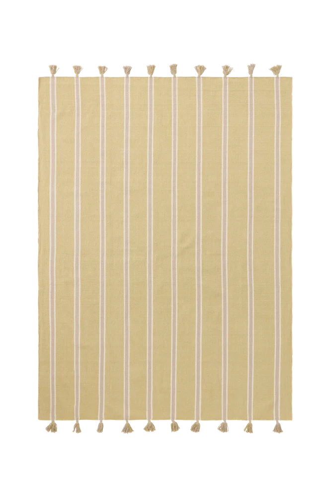 Bomullsteppe Mar Cotton Carpet – Gul – Tepper | m v:5321431 Bomullsteppe Mar Cotton Carpet – Gul – Tepper | m v:5321431