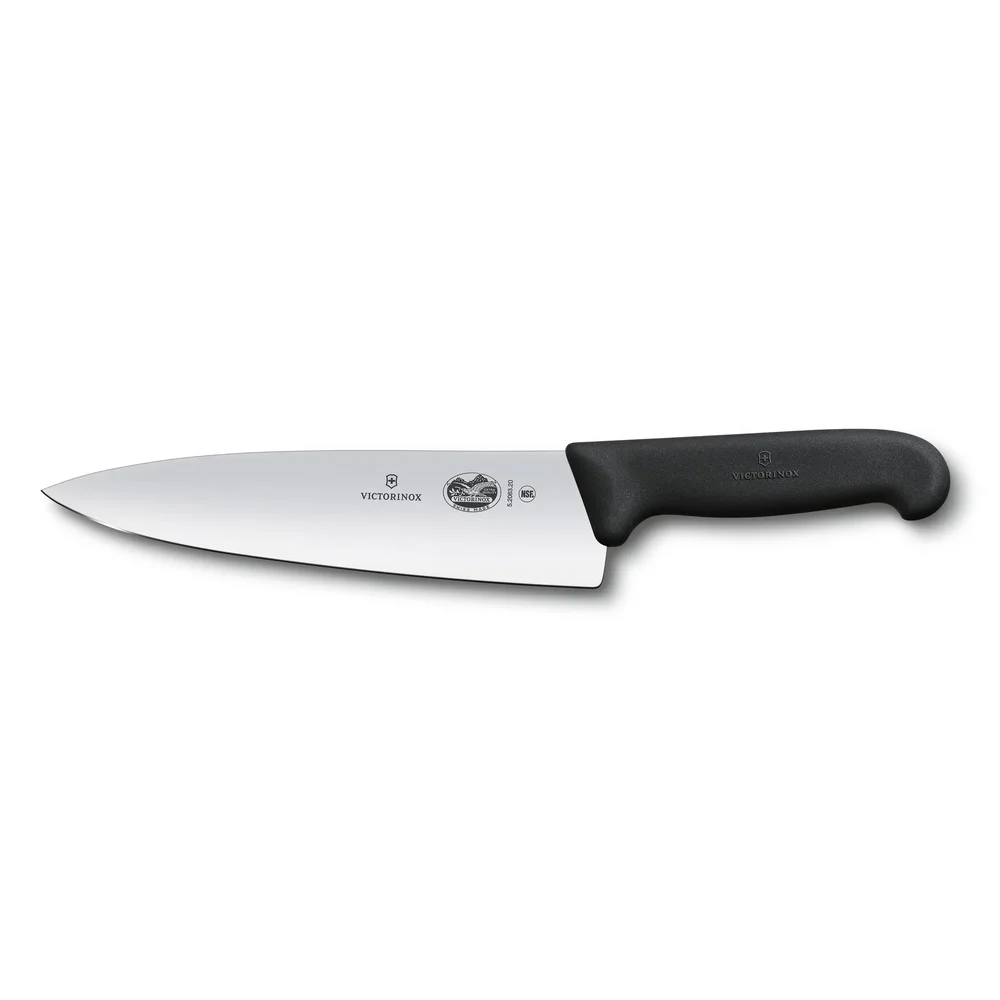 Fibrox kokkekniv ekstra bred 20 cm v:8463631