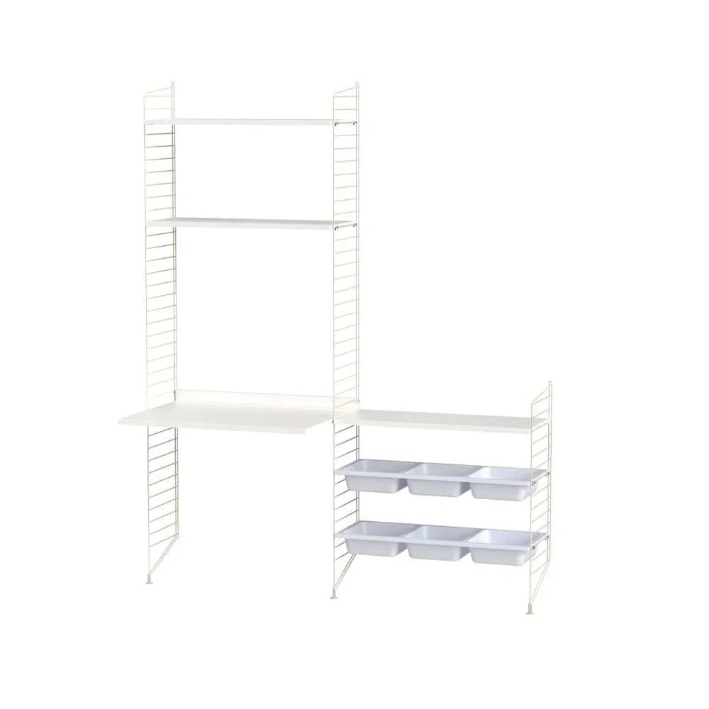 String barnerom hvit & beige - Kombinasjon E" v:2211940