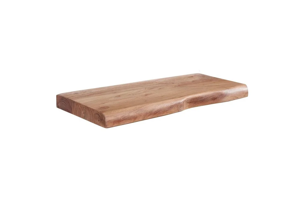 Vegghylle Wohnling trekant, heltre, flytende hylle, landlig stil 40 cm v:1350241