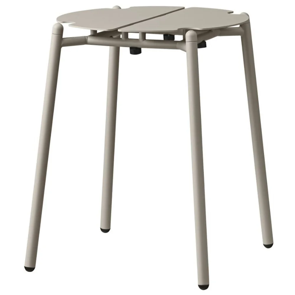 Novo Stool Taupe Ø35xH45CM v:2637553 Novo Stool Taupe Ø35xH45CM v:2637553