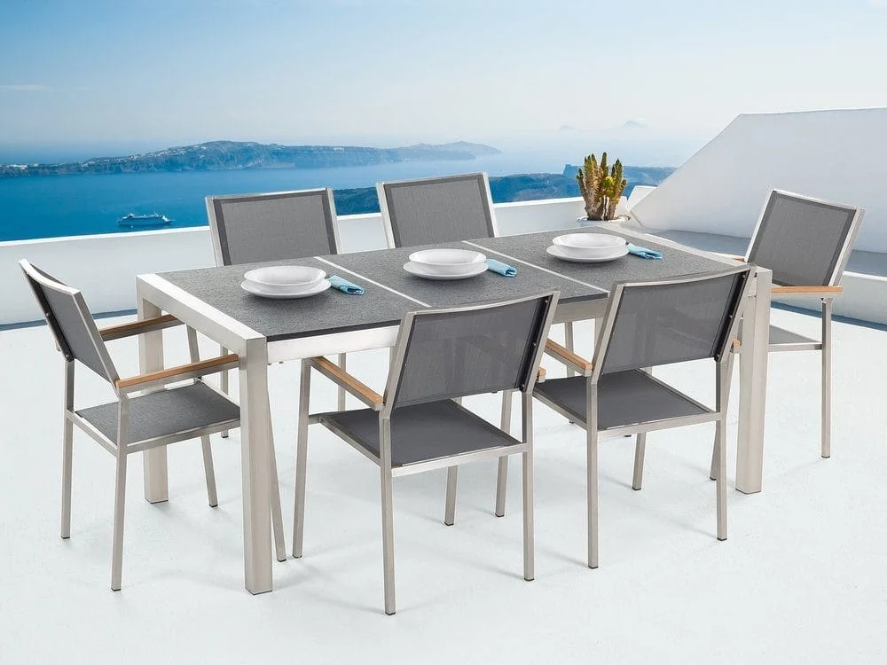 Grosseto Hagegruppe Med Bord + 6 Stoler v:8452184