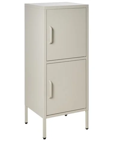 Kontorskap HURON Metall Lys beige v:3751880