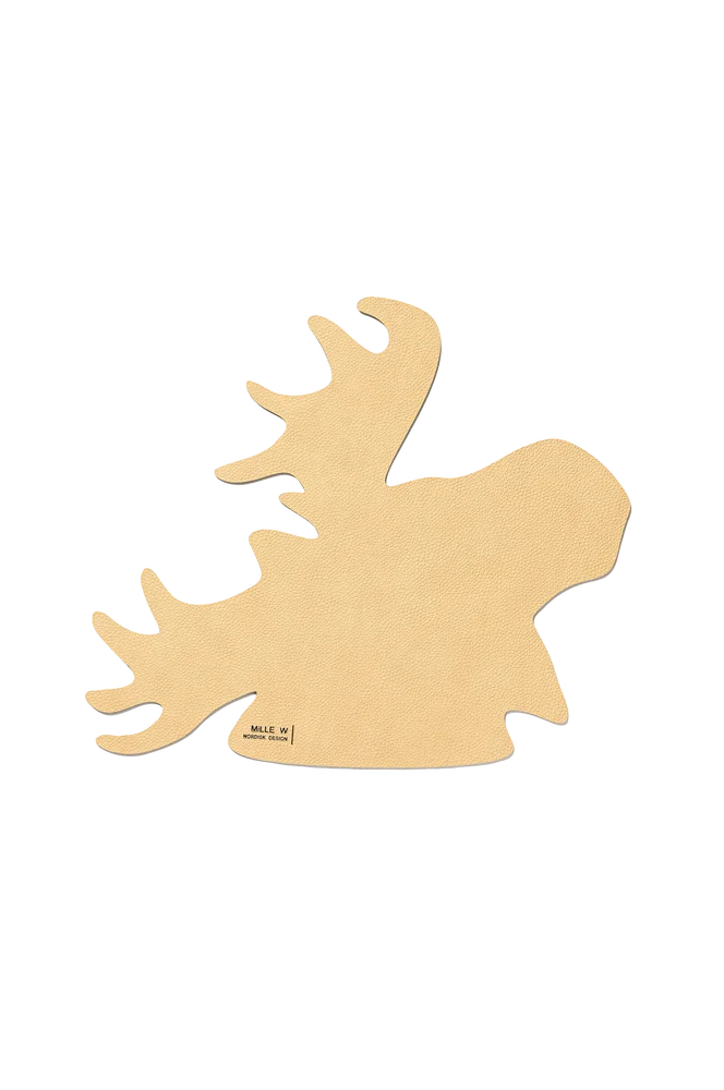 Gryteunderlegg elg – Beige – Kjøkken & husholdning | m v:7962008