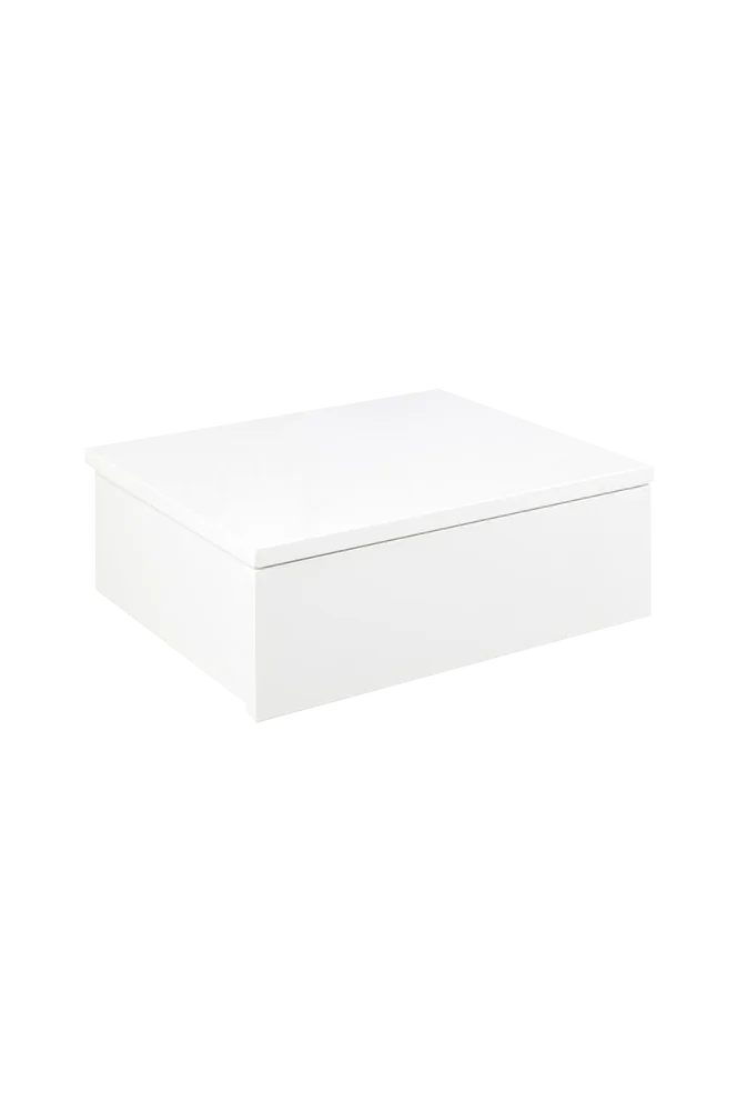 Nattbord Ezra – Hvit m v:5710855 Nattbord Ezra – Hvit m v:5710855
