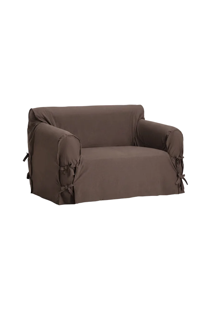 Tora sofatrekk til 2-seters sofa - Brun - Tekstiler | m v:9310588