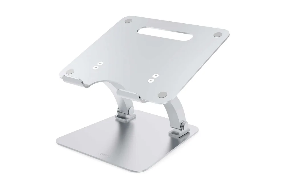 Laptopstativ Desire2 Dual Pivot Riser Justerbar Aluminium Sølv v:8930814 Laptopstativ Desire2 Dual Pivot Riser Justerbar Aluminium Sølv v:8930814
