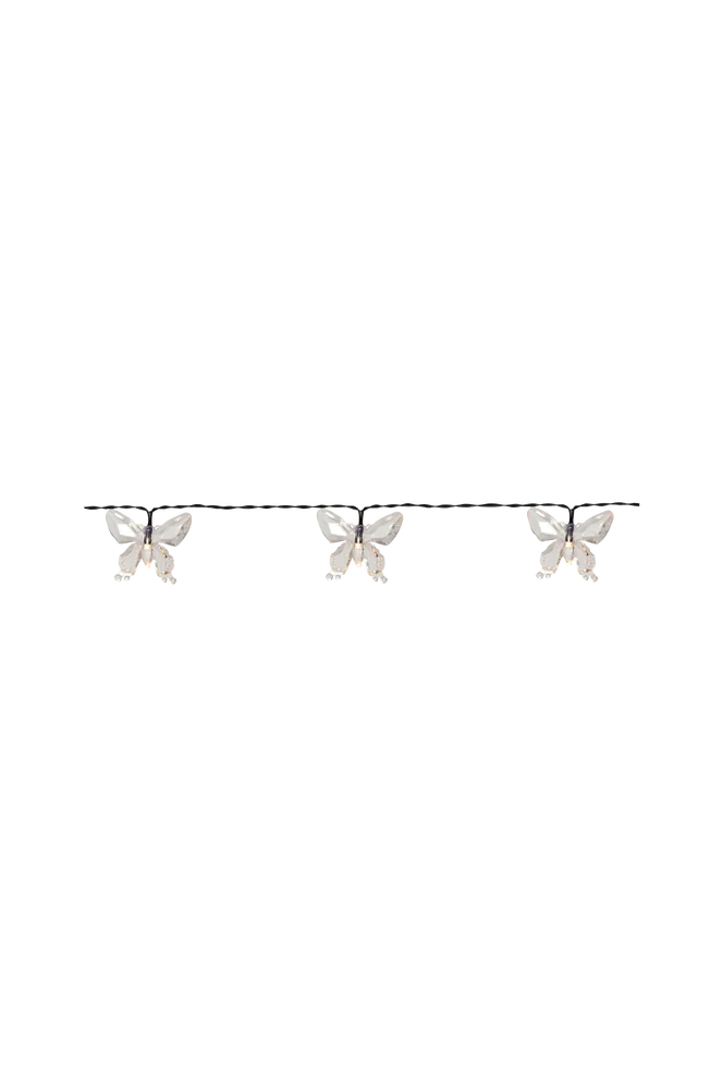 Solcellelenke Papillon - Transparent - Belysning | m v:7623205