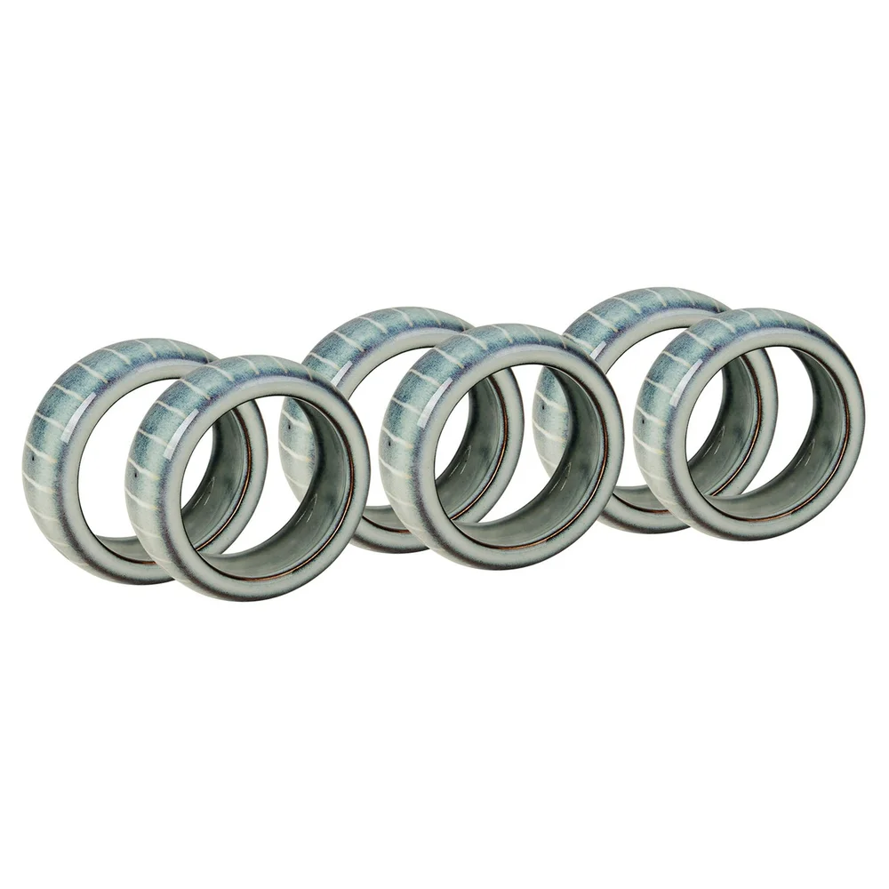 Nordic Sea Serviettringer 6-pk, Blå v:677261 Nordic Sea Serviettringer 6-pk, Blå v:677261