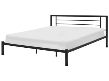 Seng Metall CUSSET 180 x 200 cm Svart v:8823623 Seng Metall CUSSET 180 x 200 cm Svart v:8823623