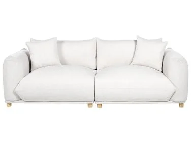Sofa 3-seter LUVOS Off white v:4205980
