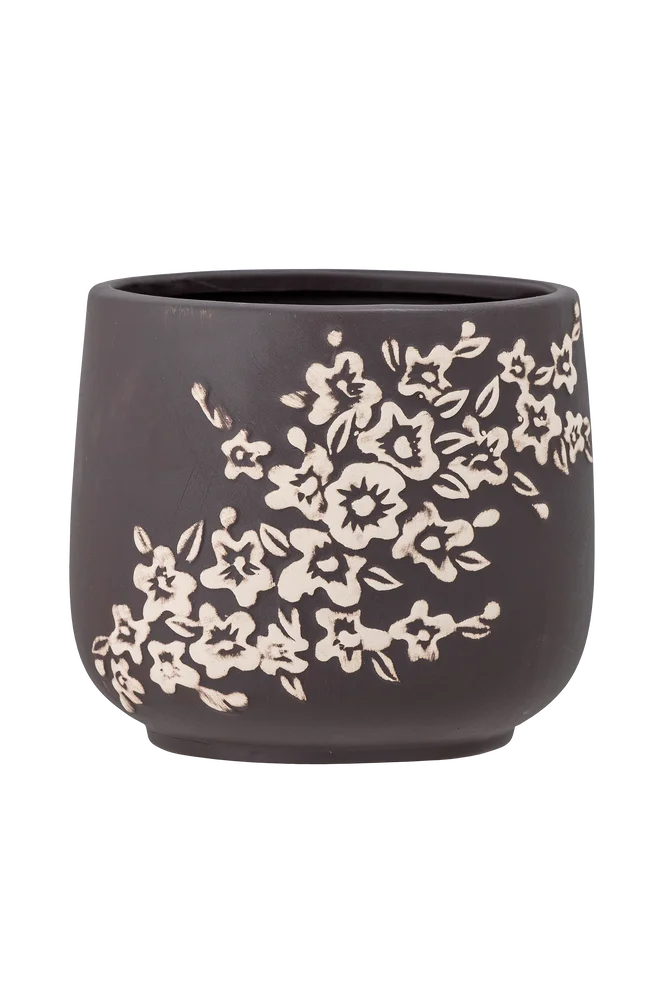 Blomsterpotte Betino – Brun – Dekor | m v:9052808