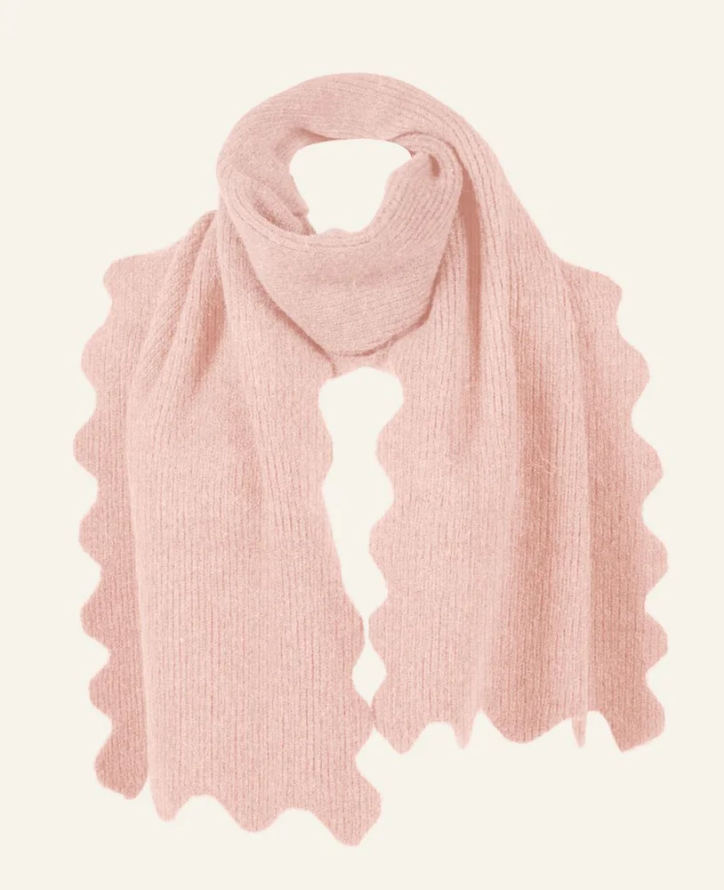 Skjerf rose – 37×184 cm v:9447335