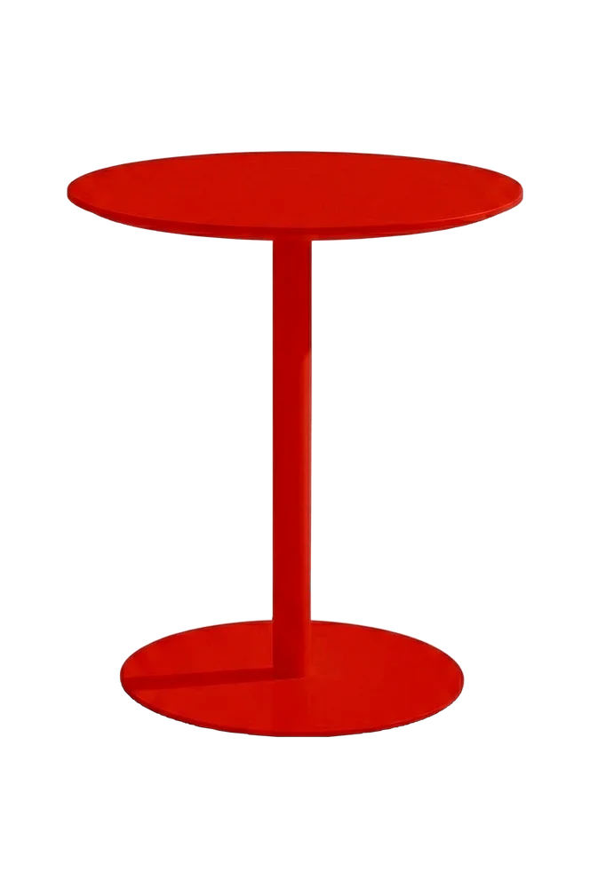 Margot rundt sidebord, diameter 45 cm – Rød m v:6187161 Margot rundt sidebord, diameter 45 cm – Rød m v:6187161