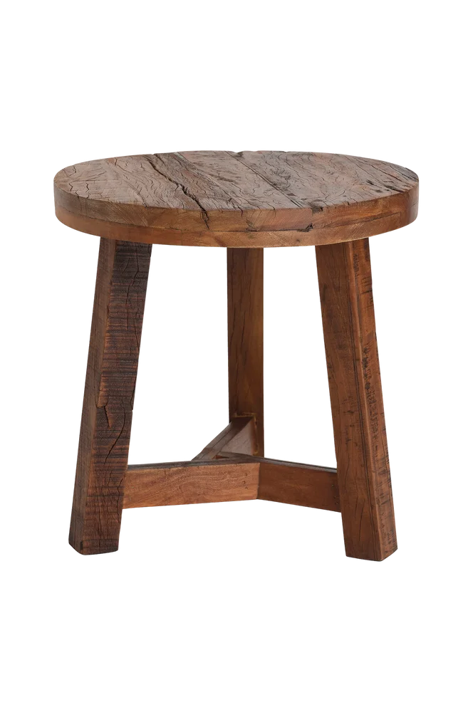 Sidebord + Nattbord Buffalo Ø46 cm – Brun m v:7757409