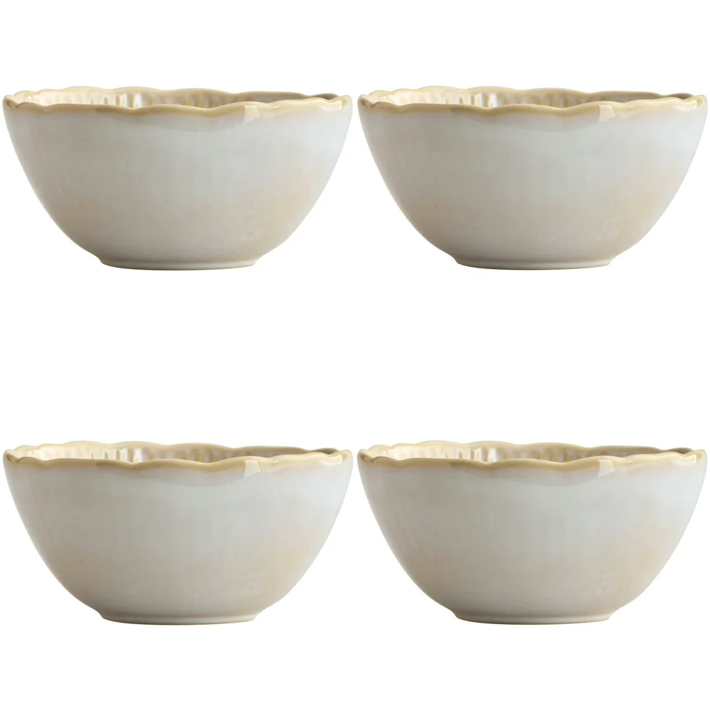 Daisy Skål 16 cm 4-pk, Cream v:6551316