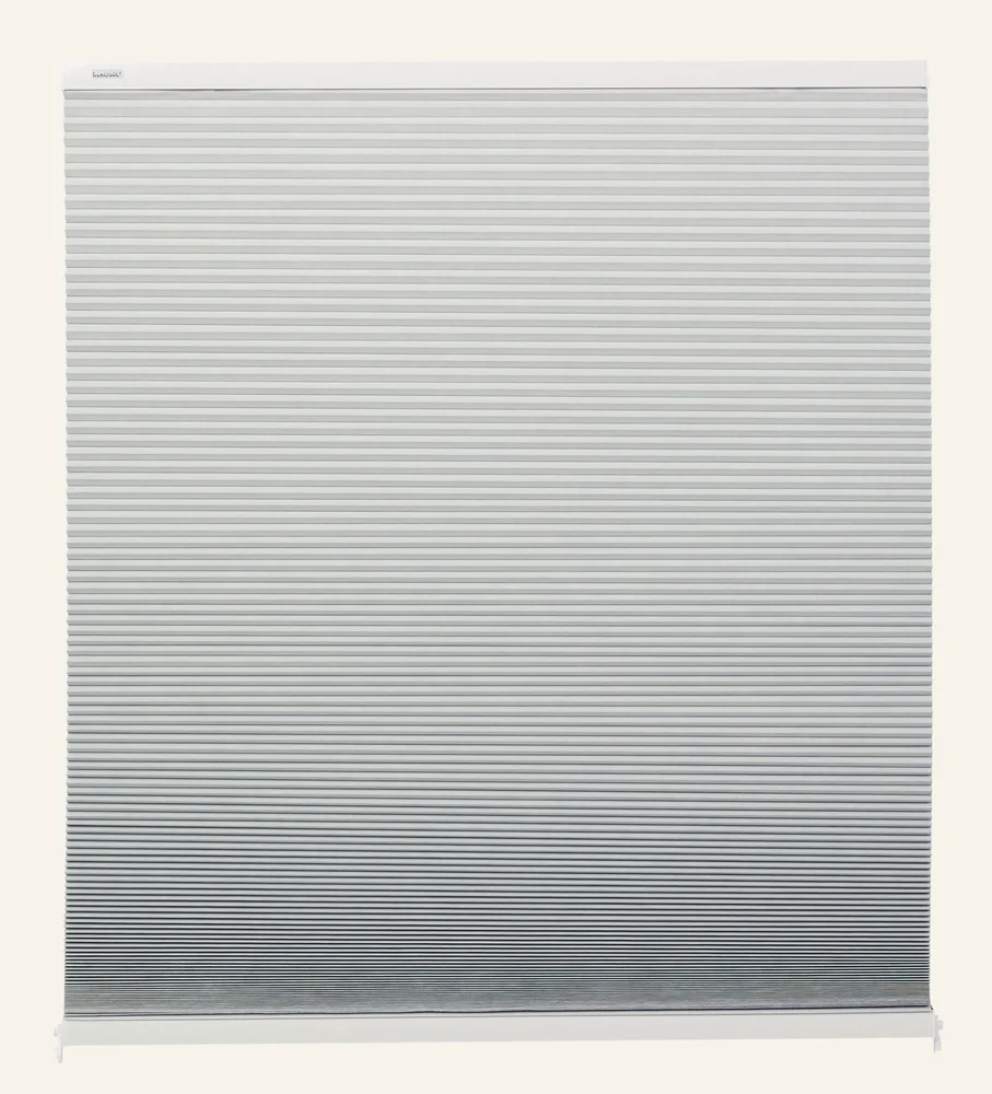 Lystett dobbel plisségardin hvit – 100×160 cm v:7896745 Lystett dobbel plisségardin hvit – 100×160 cm v:7896745