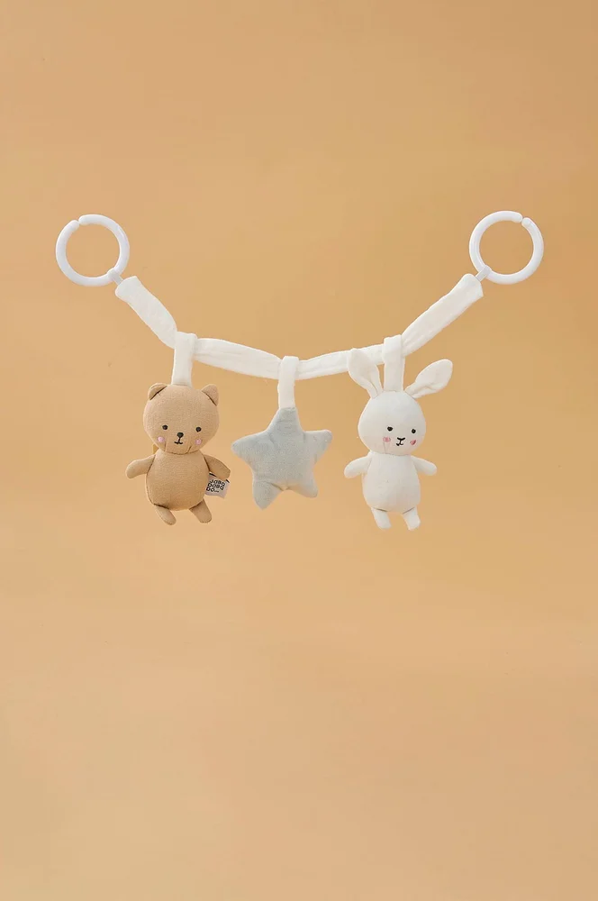 Barnevogn leketøy Teddy & Bunny - Brun - Barnerom | m v:1776275