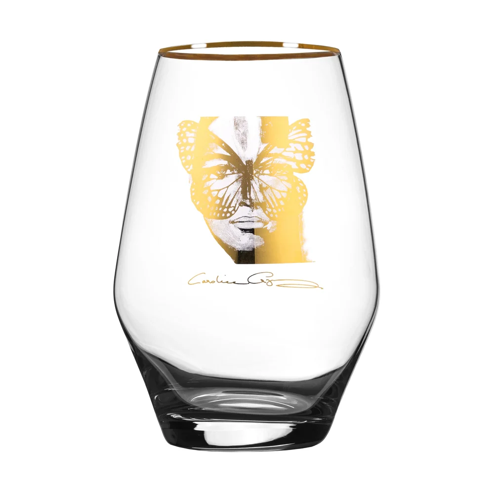 Golden Butterfly allglass drikkeglass 35 cl v:111891 Golden Butterfly allglass drikkeglass 35 cl v:111891