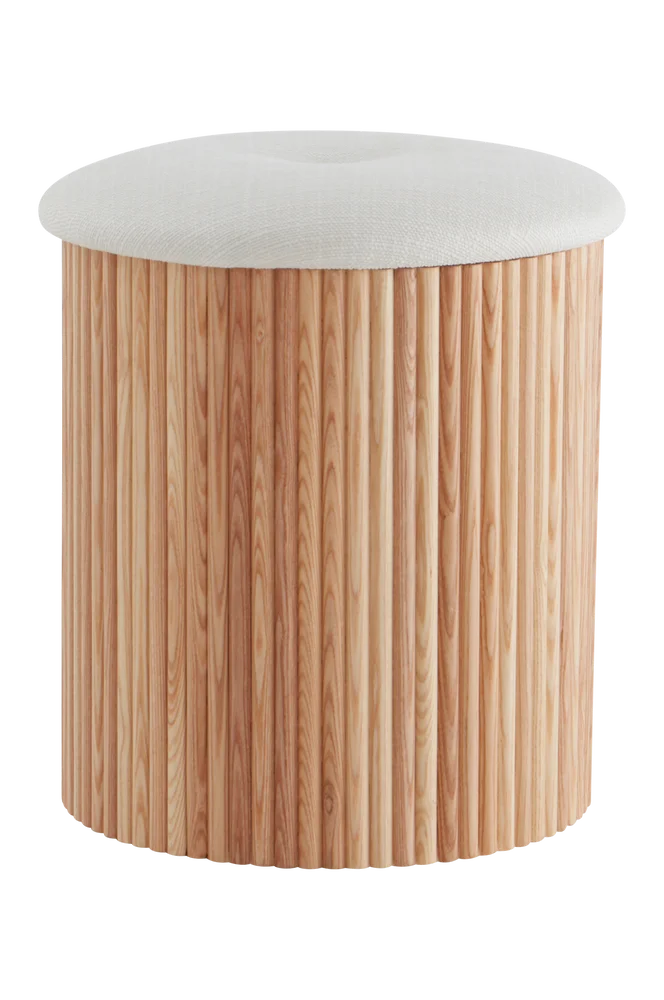 DARWIN sittepuff/krakk, diameter 40 cm – Natur m v:3192883