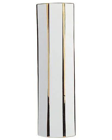 Blomstervase ESTELLA 40 cm Keramikk Hvit v:3588733