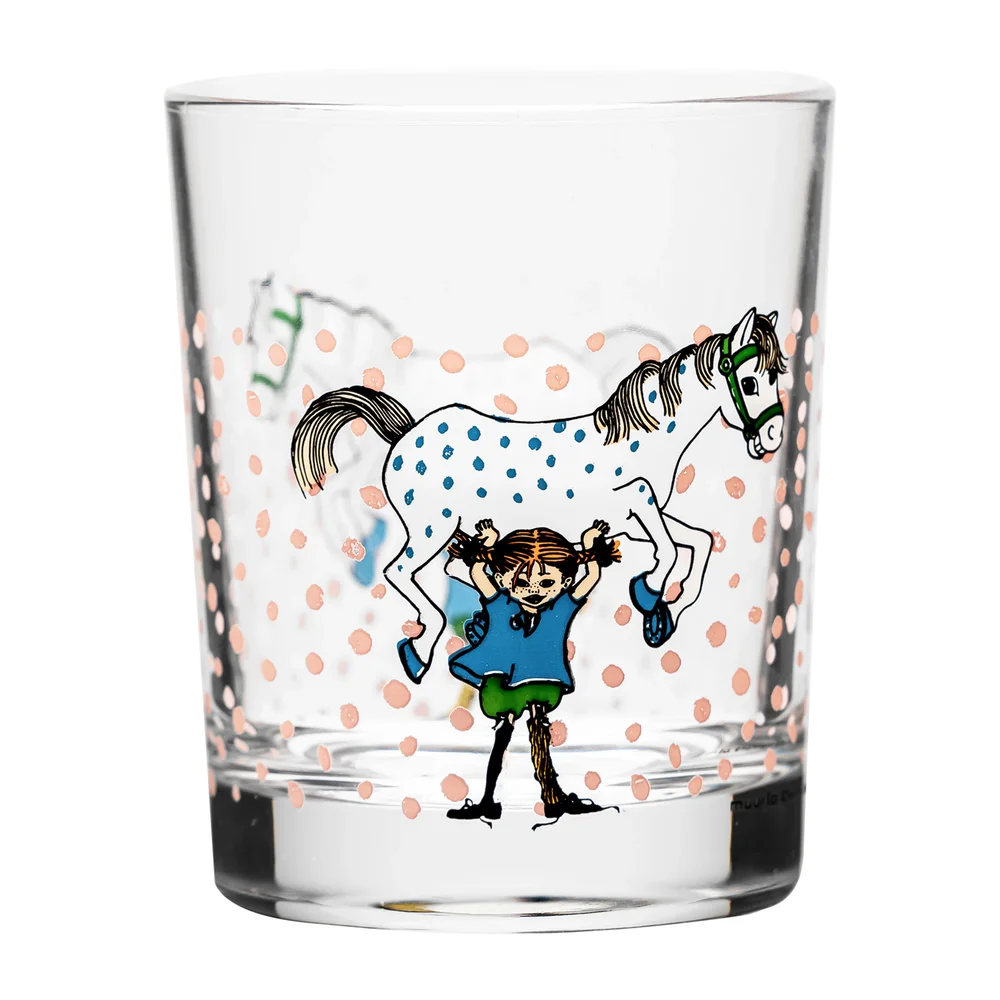 Pippi og Lilla Gubben drikkeglass 20 cl v:2398359