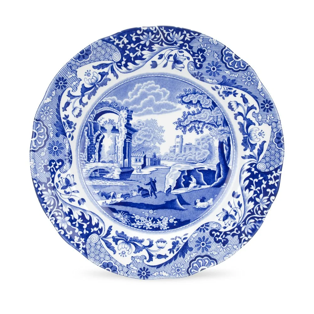 Blue Italian Tallerken, 23 cm v:7765422 Blue Italian Tallerken, 23 cm v:7765422