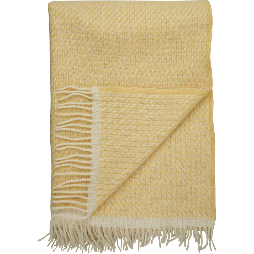 Mello Pledd 150×210 cm, Lemon Yellow v:1973057 Mello Pledd 150×210 cm, Lemon Yellow v:1973057
