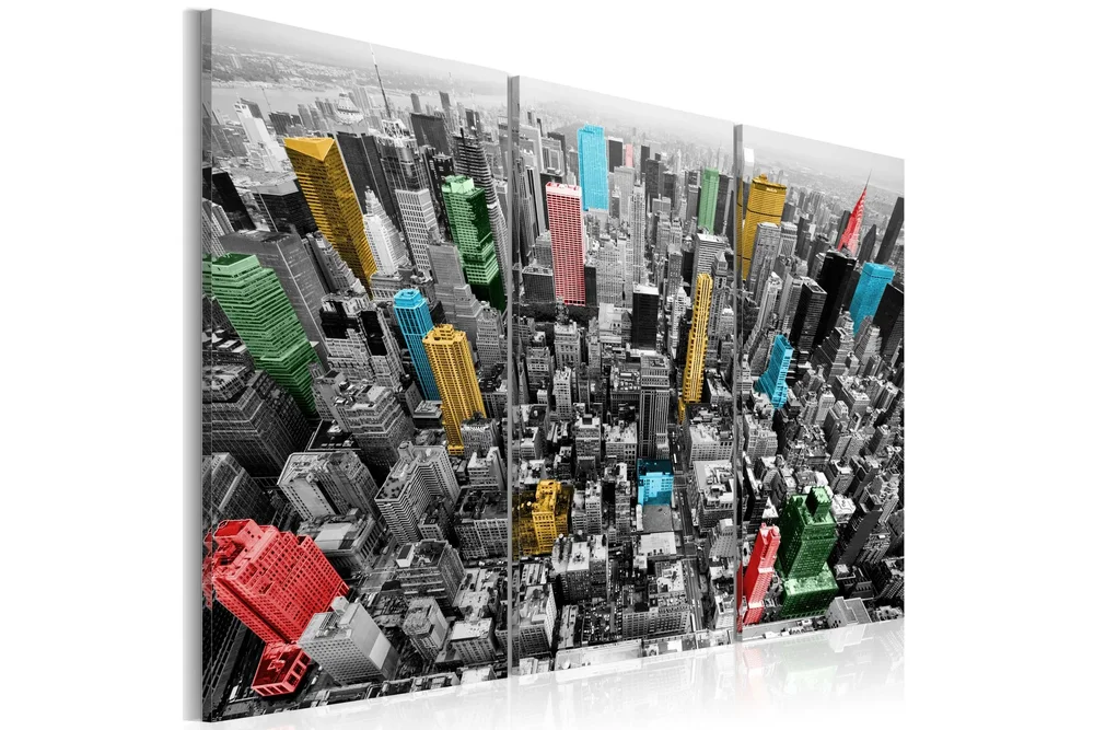 Bilde New York In The Cmyk Color Model 60x40 v:3844919