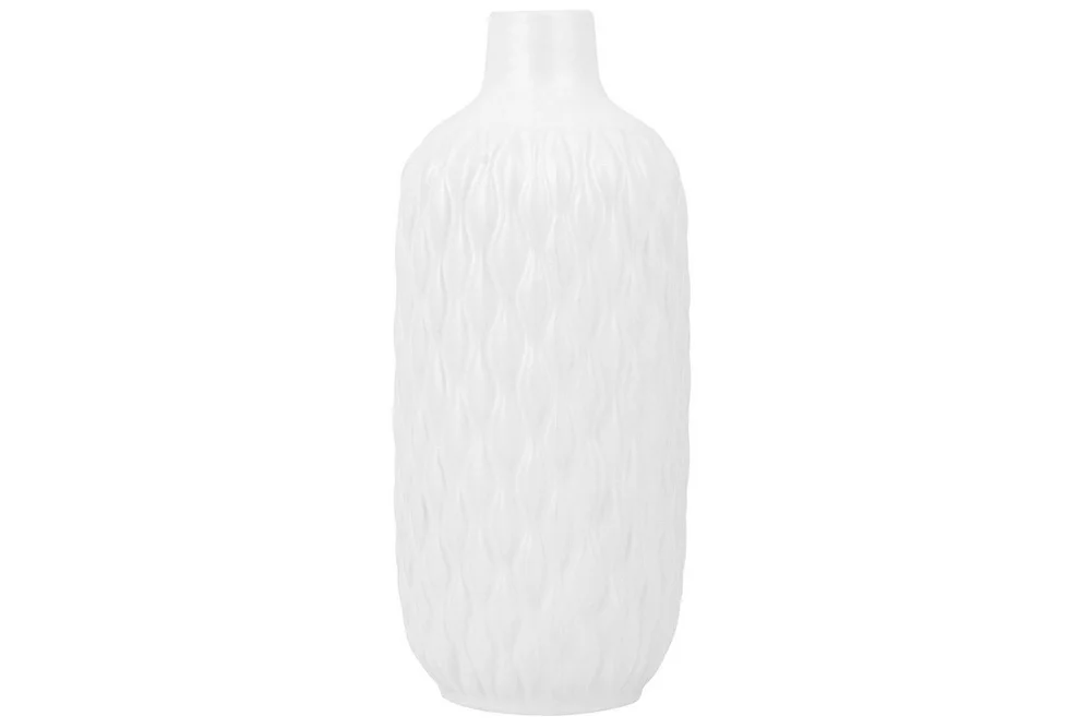 Dekorationsvas Beliani Emar Svart White v:1512319