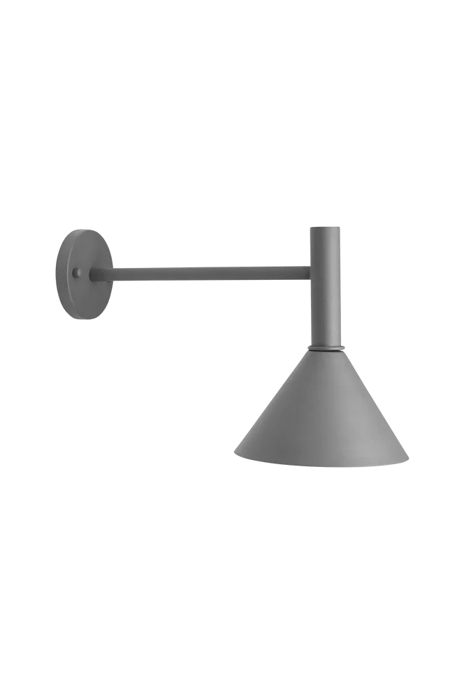 Utelampe Tripp 230V IP44 50 cm - Grå - Belysning | m v:6728757