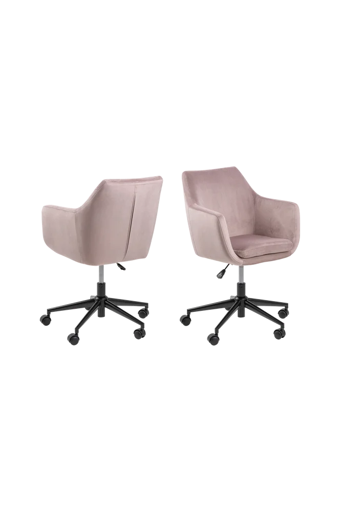 Kontorstol Laura – Rosa m v:9915494 Kontorstol Laura – Rosa m v:9915494