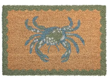 Dørmatte BAIS Naturlig 40 x 60 cm Krabbe Kokosfiber v:8209548 Dørmatte BAIS Naturlig 40 x 60 cm Krabbe Kokosfiber v:8209548