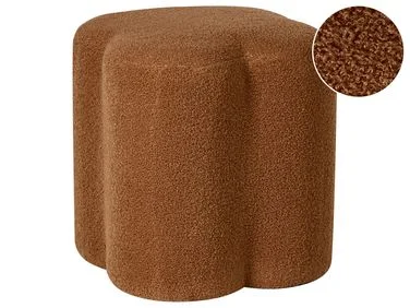 Puff MANCOS Bouclé Gullbrun v:3237565 Puff MANCOS Bouclé Gullbrun v:3237565
