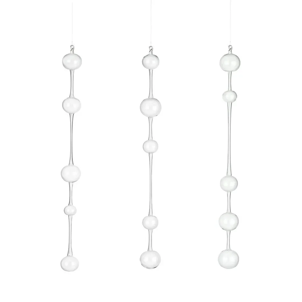 Ateenan Aamu glassdekorasjon 3-pakk v:4566658