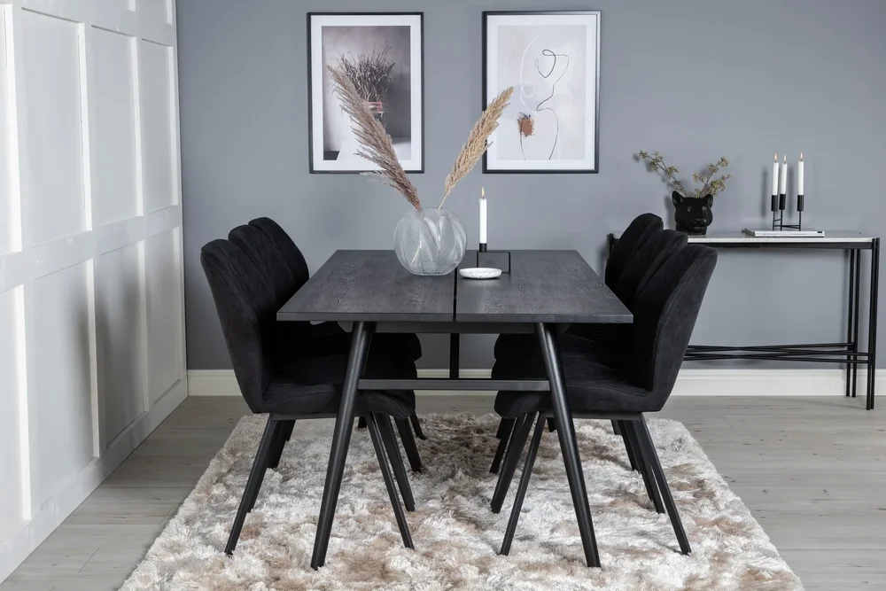 Zenazmi Spisegruppe 195 cm + 6 Sumoas Spisestoler v:6809771