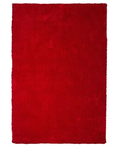 Shaggy gulvteppe DEMRE Rød 140 x 200 cm v:5855879 Shaggy gulvteppe DEMRE Rød 140 x 200 cm v:5855879